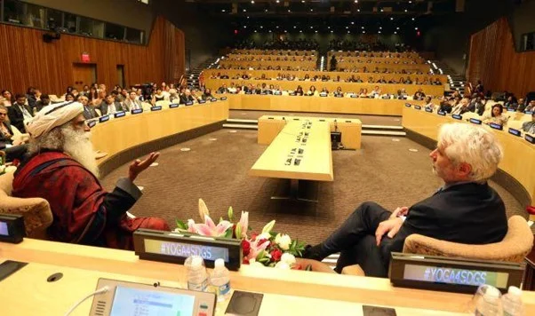 Sadhguru shared at the United Nations